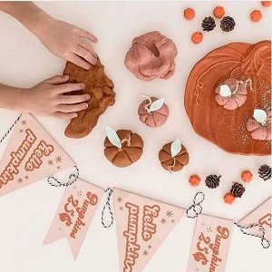 Make Something Festive for the Season!  DIY Pumpkin Pie-Scented Play Dough