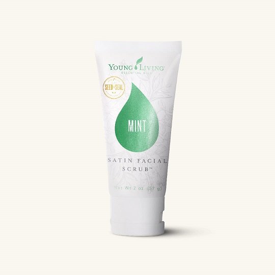 Satin Facial Scrub – Mint