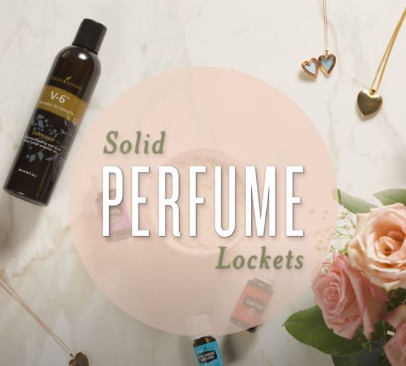DIY Essential Oil Perfume Lockets