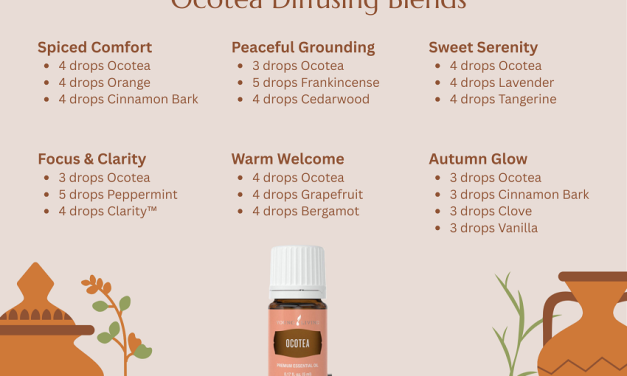 Diffusing with Ocotea Essential Oil