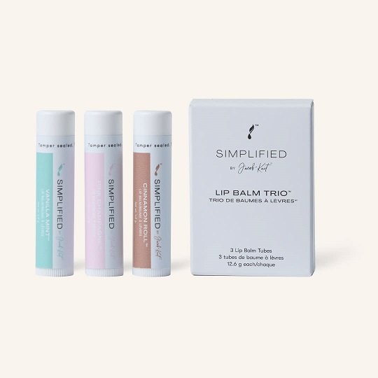 Simplified by Jacob + Kait Lip Balm Trio