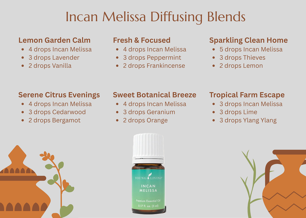 Incan Melissa Diffusing Blends
